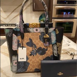 SOLD ON EBAY NWT Limited Ed COACH Kaffe Fassett Troupe Tote (WALLET NOT INCL)